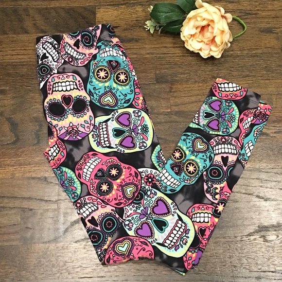 No Boundaries Sugar Skull Leggings 